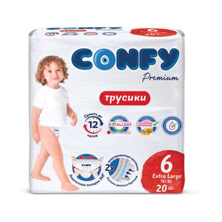 Трусики CONFY Premium 6 20 шт.