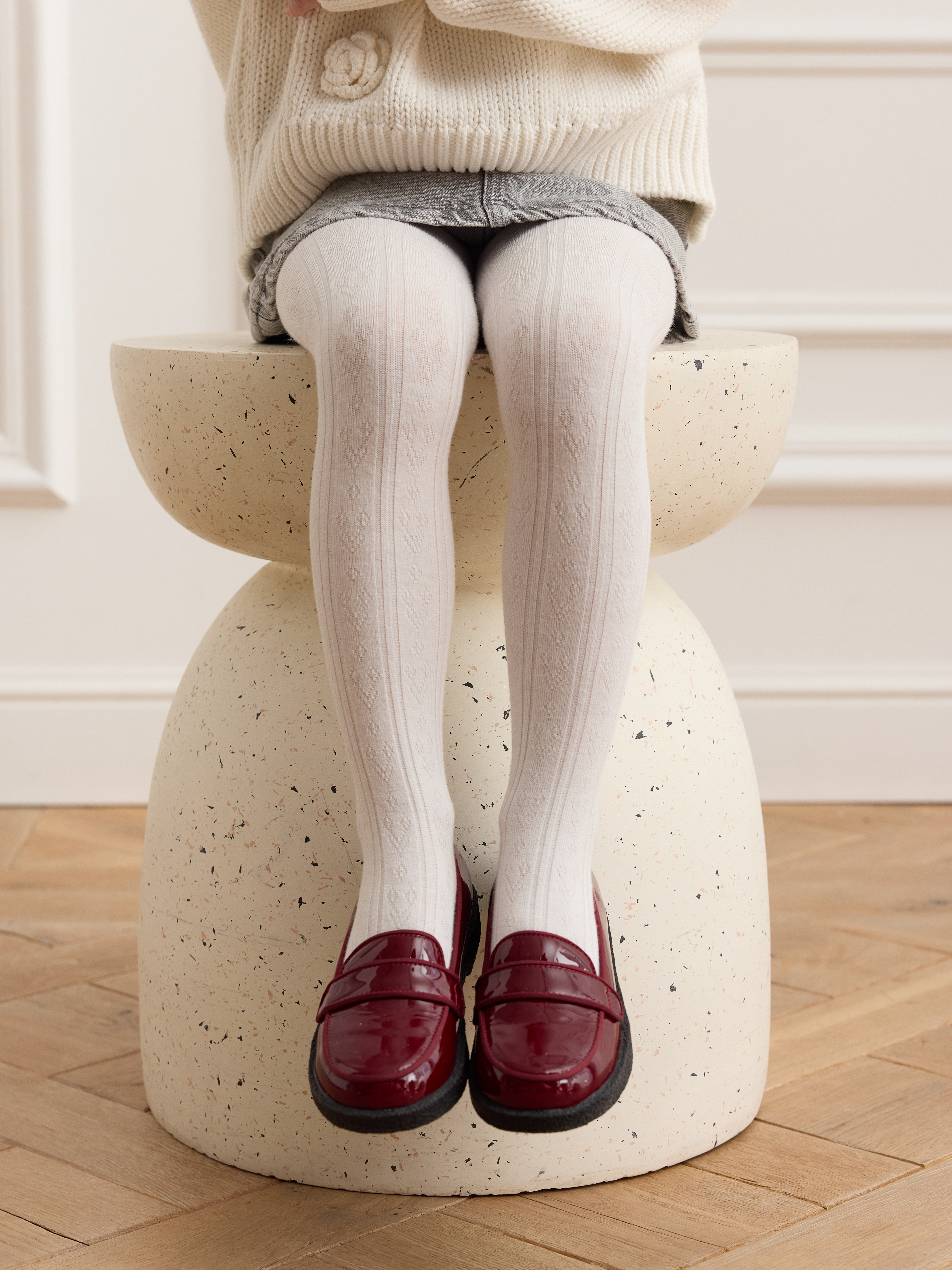 Колготки Peppy Woolton К204 молочный - фото 2