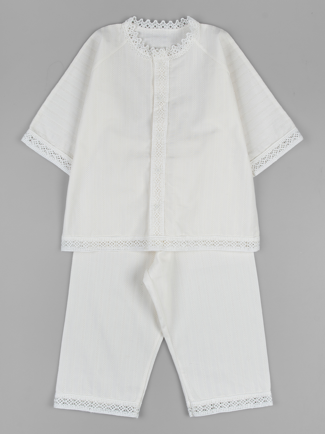 Крестильный комплект LEO 7005А_молочный - фото 15