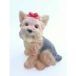 Фигура садовая . Собачка Йорк