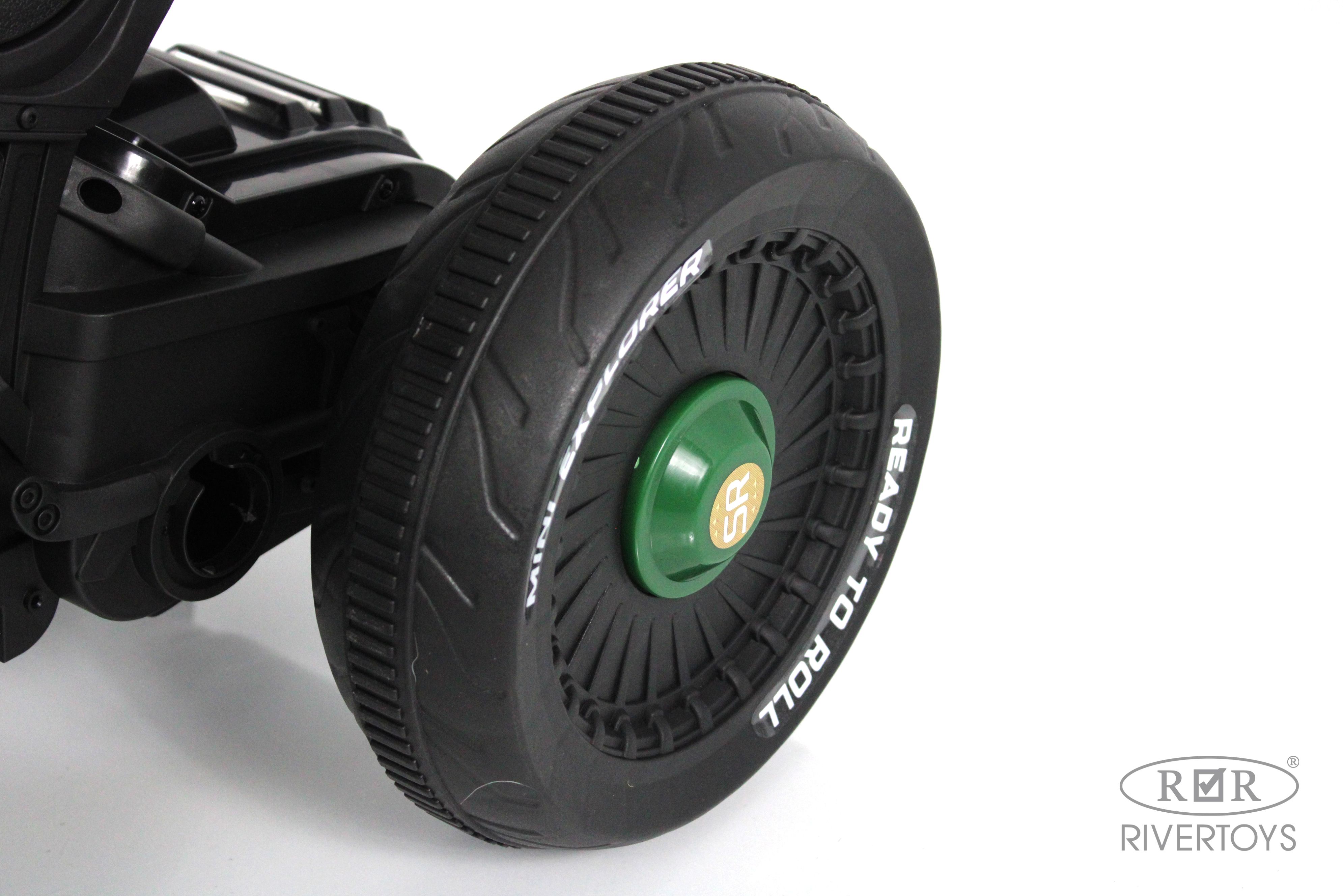 Электромобиль RIVERTOYS G500GG-GREEN - фото 6