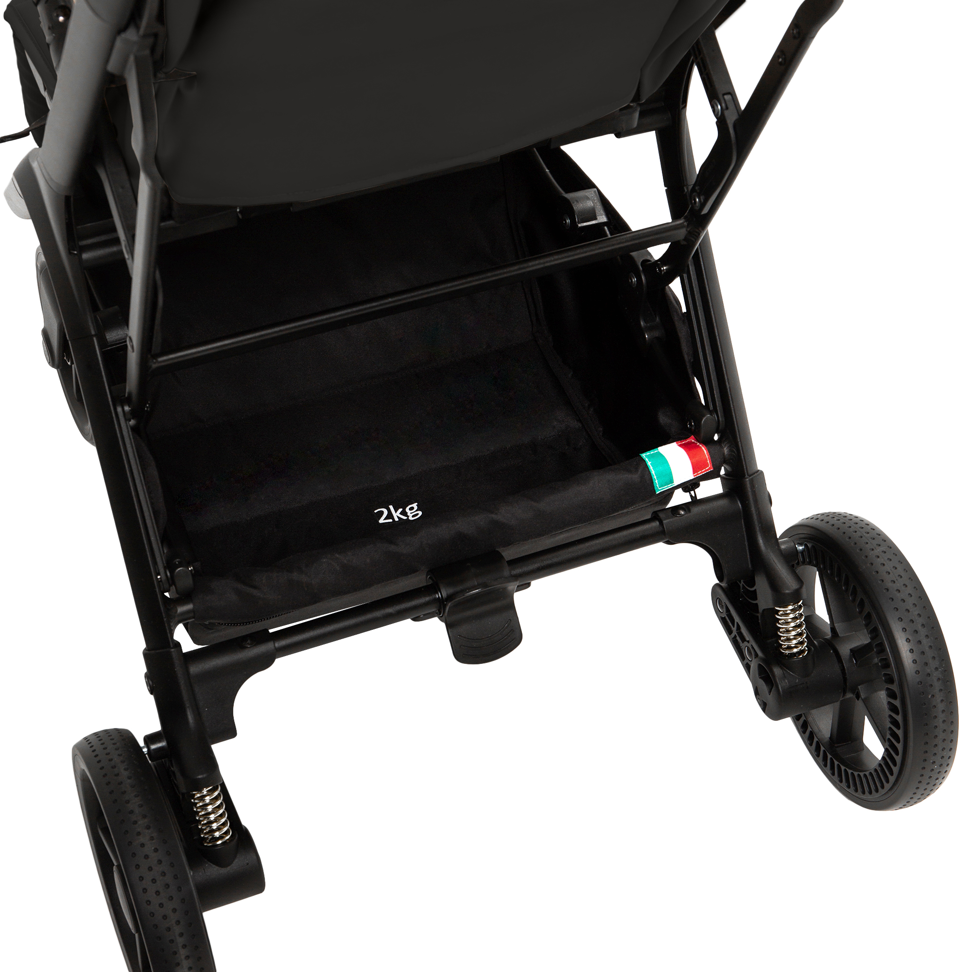 Коляска прогулочная Sweet Baby Colibri Plus Black черный - фото 23