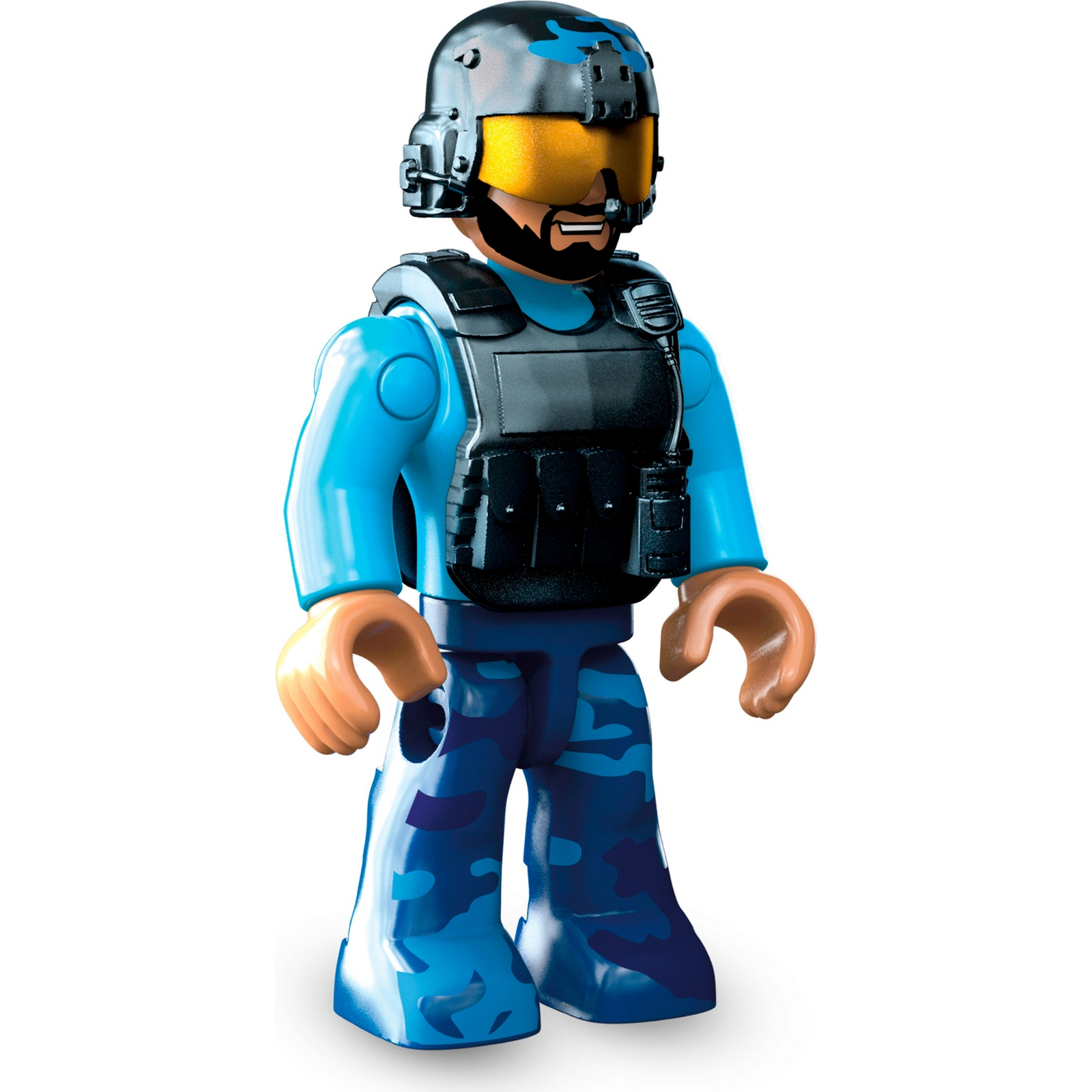 Конструктор Mega Construx Военный самолет блочный - фото 7