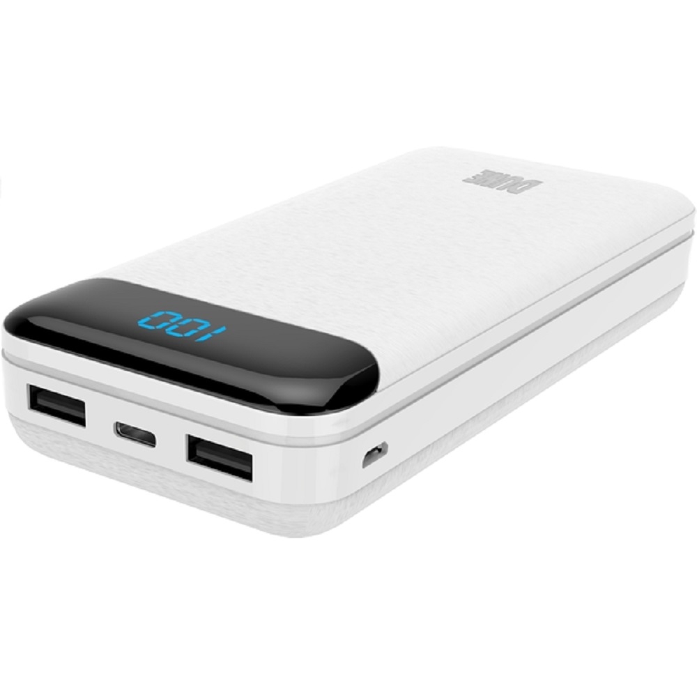 Внешний аккумулятор Perfeo Powerbank Dune 20000mah LED дисплей White PF_B4885 - фото 1