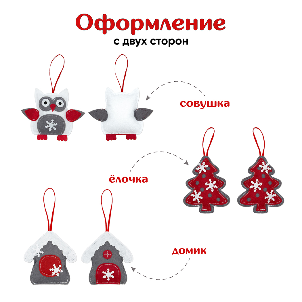 Набор елочных игрушек Santa Lucia Зимняя сказка - фото 6