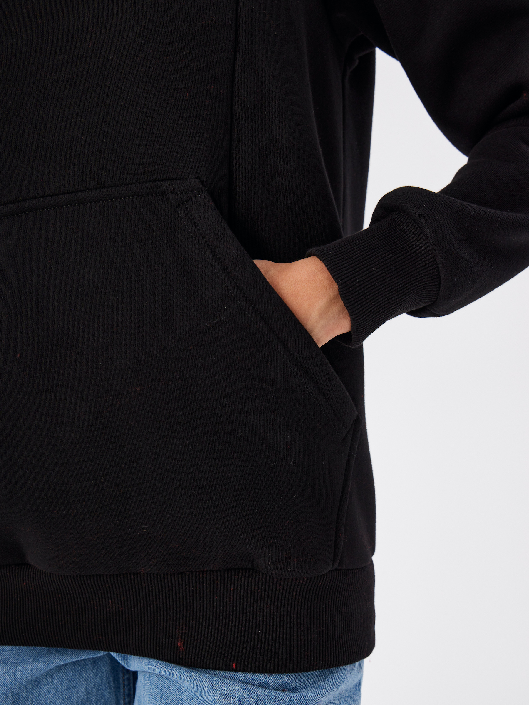 Худи для беременных и кормящих Proud Mom ХОБЛ-0500-черный - фото 7