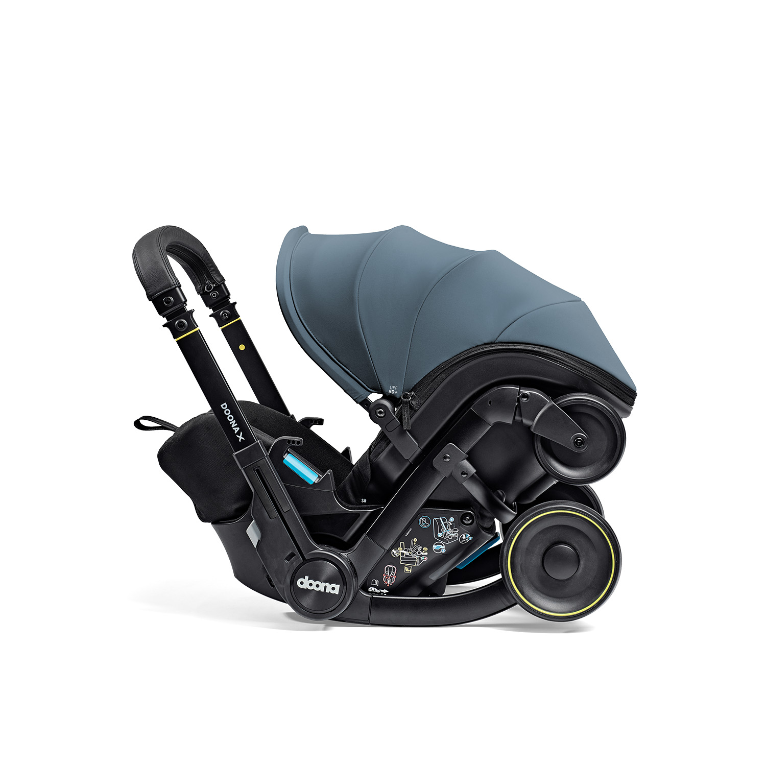 Автокресло Doona X Ocean Blue Isofix 0 (0 -13 кг) - фото 21