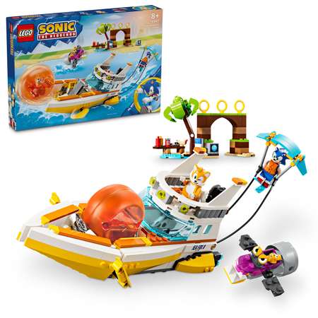Конструктор LEGO Sonic the Hedgehog Лодка приключений Тейлза блочный