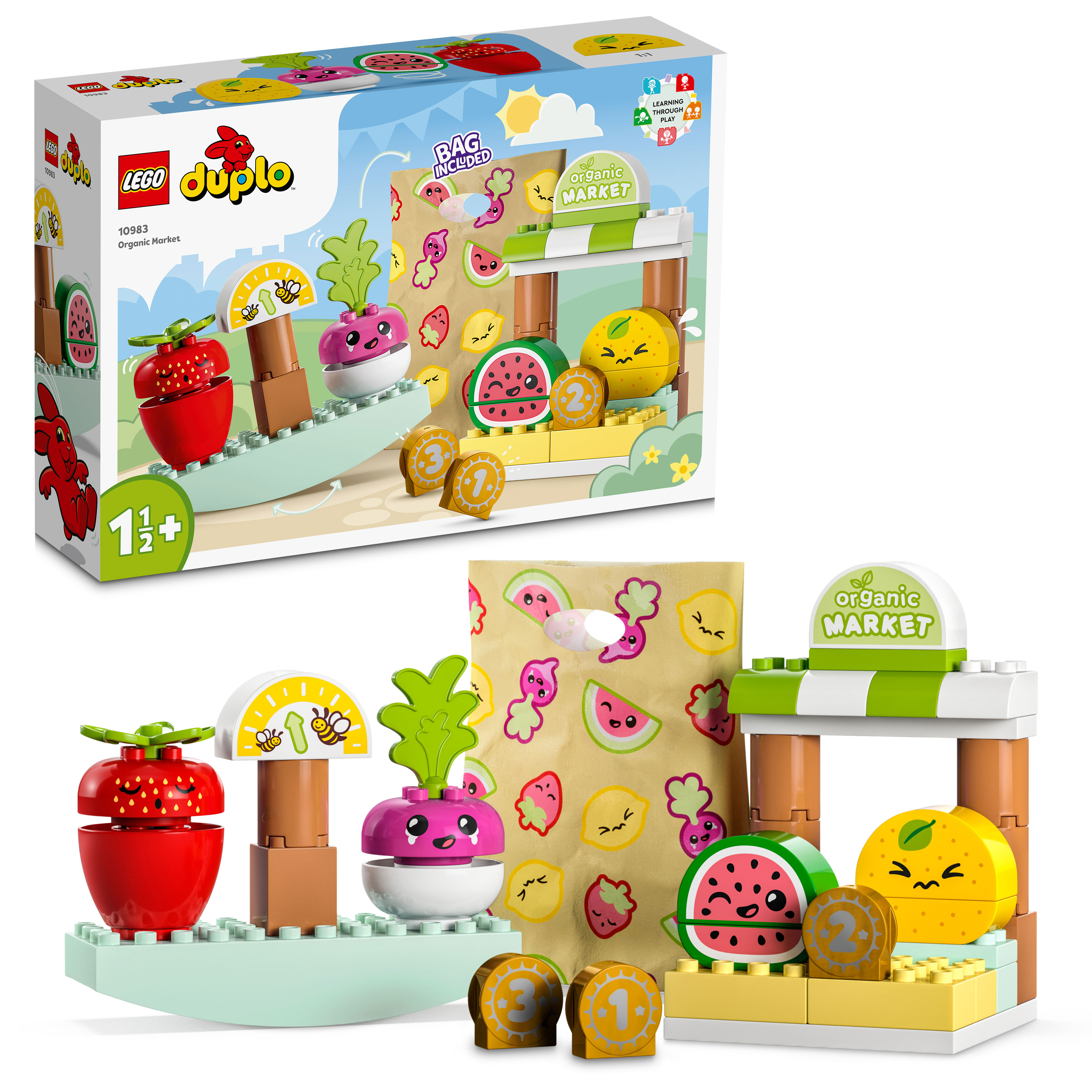Конструктор LEGO DUPLO Organic Market 40 дет. - фото 1