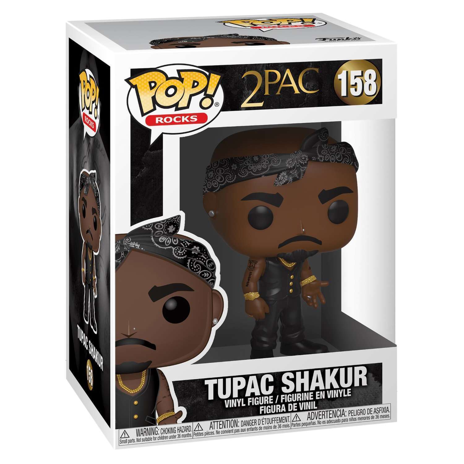 Фигурка Funko 2PAC Tupac Vest with Bandana - фото 2