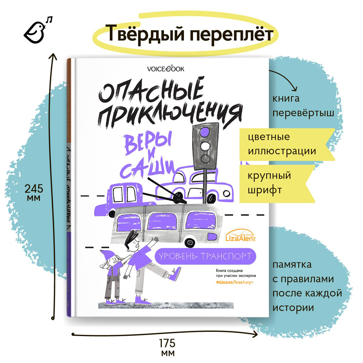 Книга VoiceBook Опасные приключения Веры и Саши. Уровень: ТРАНСПОРТ и ОДНИ ДОМА. - фото 8