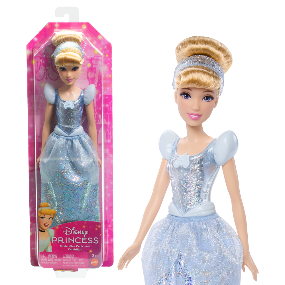 Кукла модельная Disney Princess Cinderella высота 28 см HLW06 - фото 1