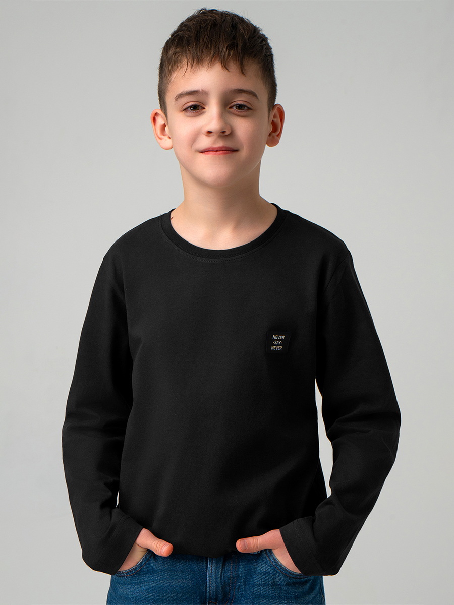 Лонгслив BONITO KIDS SS6096черный - фото 2