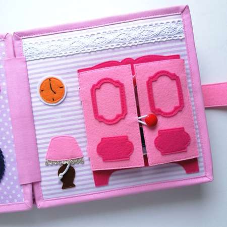 Игрушка Brusnichka-books книжка Домик