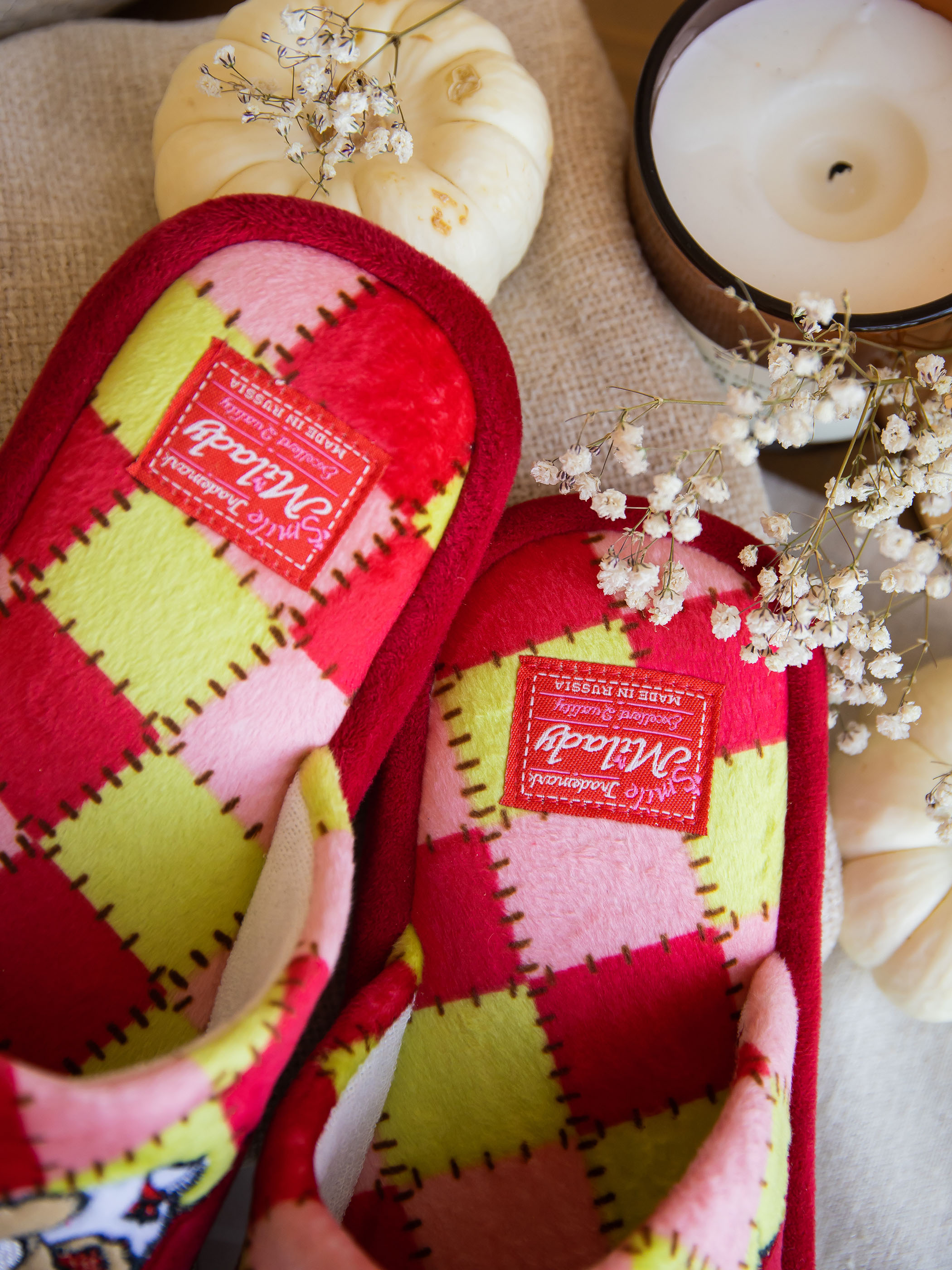 Тапочки SMILE of MILADY DW-O-8-103-08 отк. - фото 5