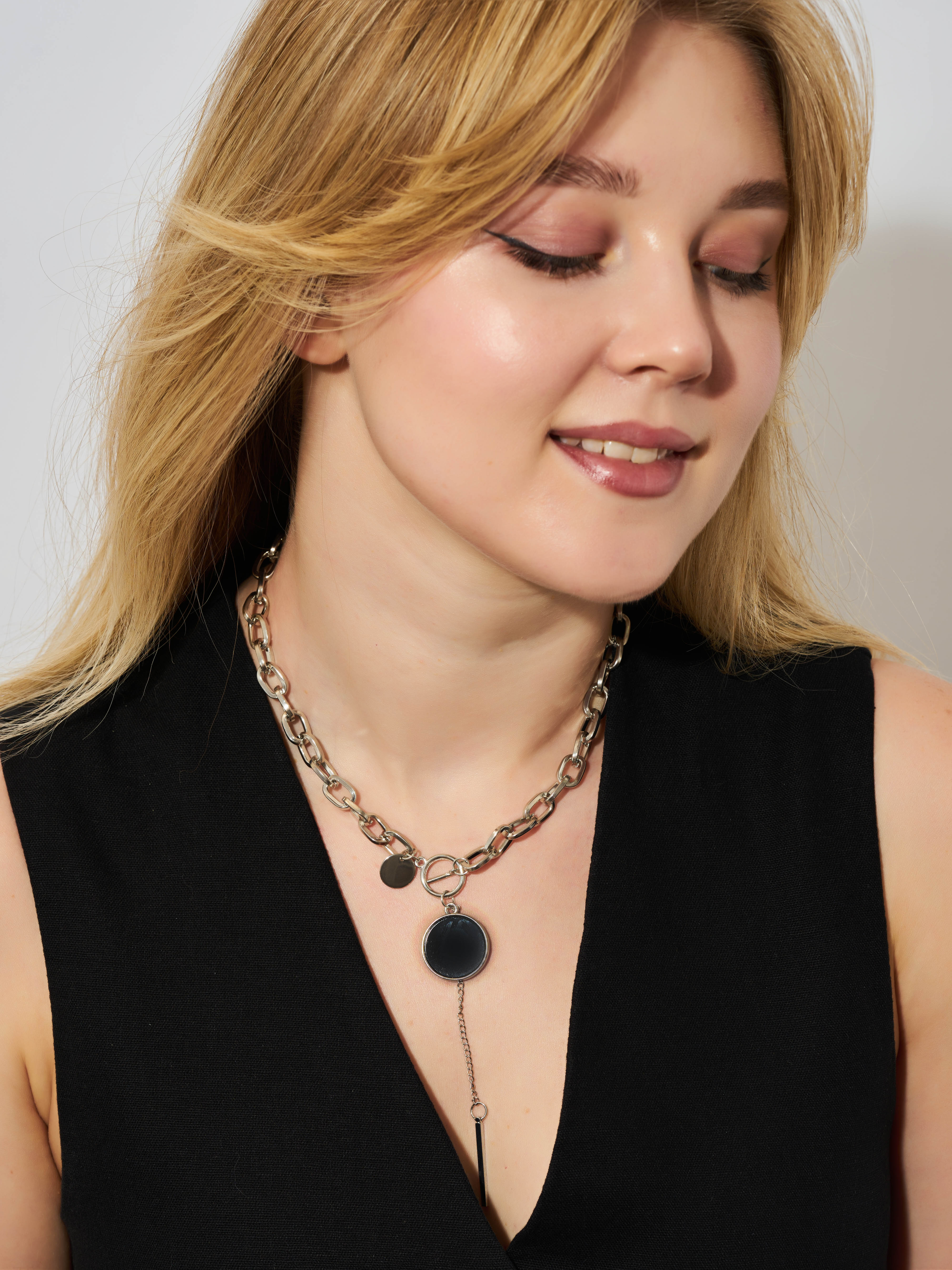 Колье Shine and Beauty PW00053-B - фото 2