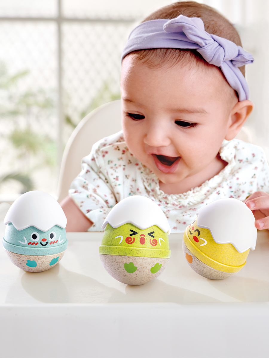 Игрушка Hape погремушка погремушка неваляшка - фото 1