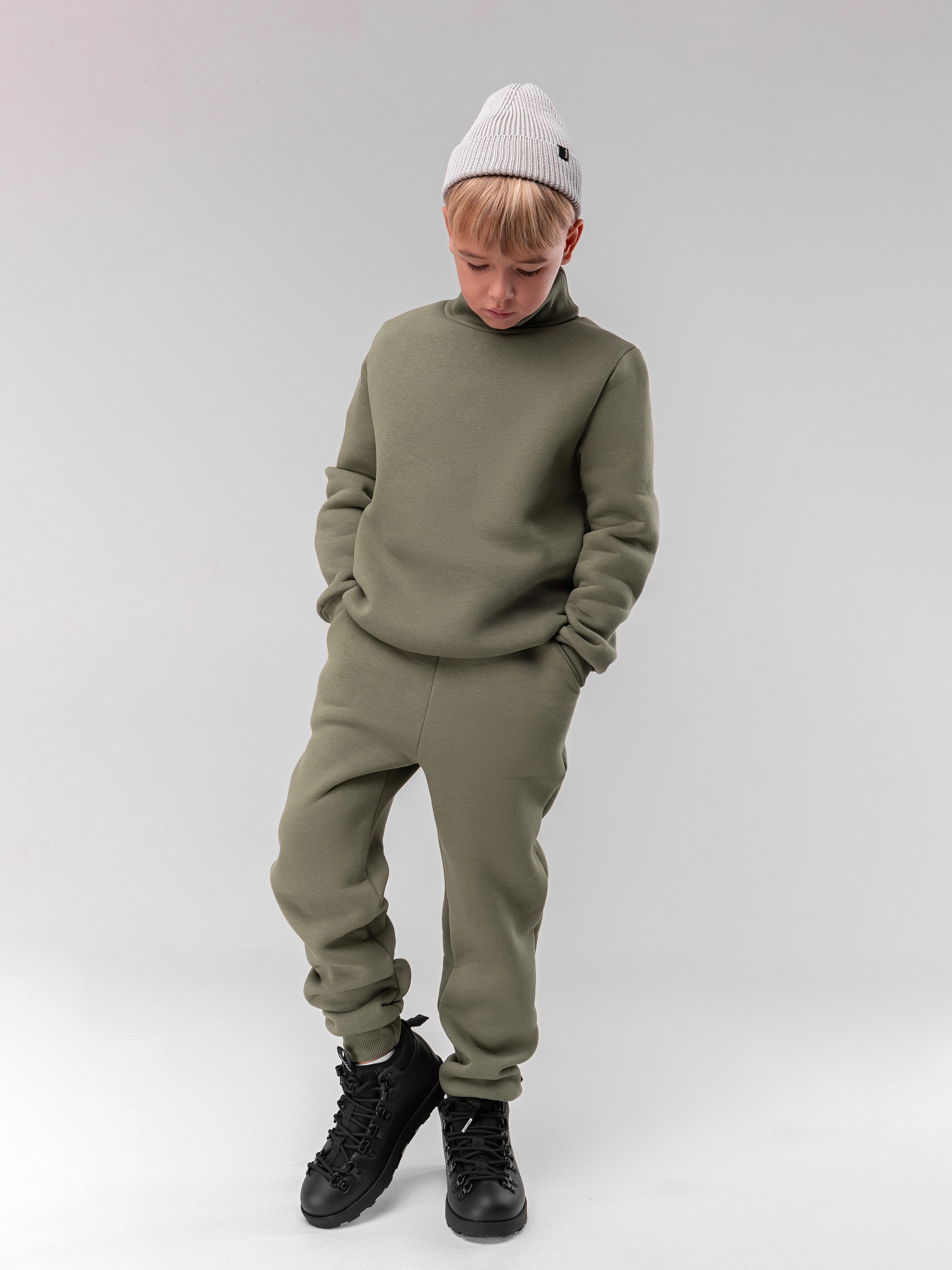 Костюм Bodo 46-91МU_темно-оливковый - фото 3