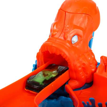 Трек Hot Wheels Octopus Invasion с пусковой установкой