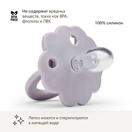Пустышка Elodie силикон анатомическая от 3 мес. в ассортименте