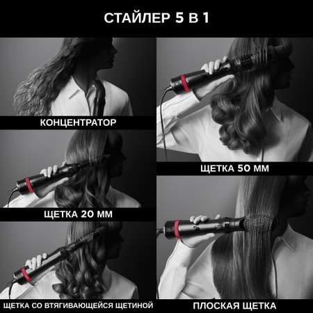 Фен-щётка Rowenta CF634LF0