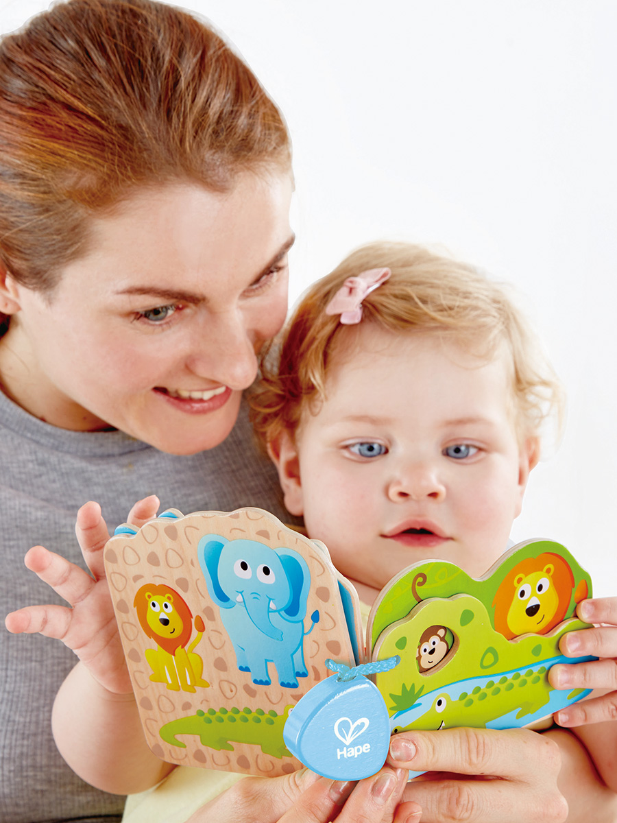 Игрушка Hape книжка Дикие животные - фото 2