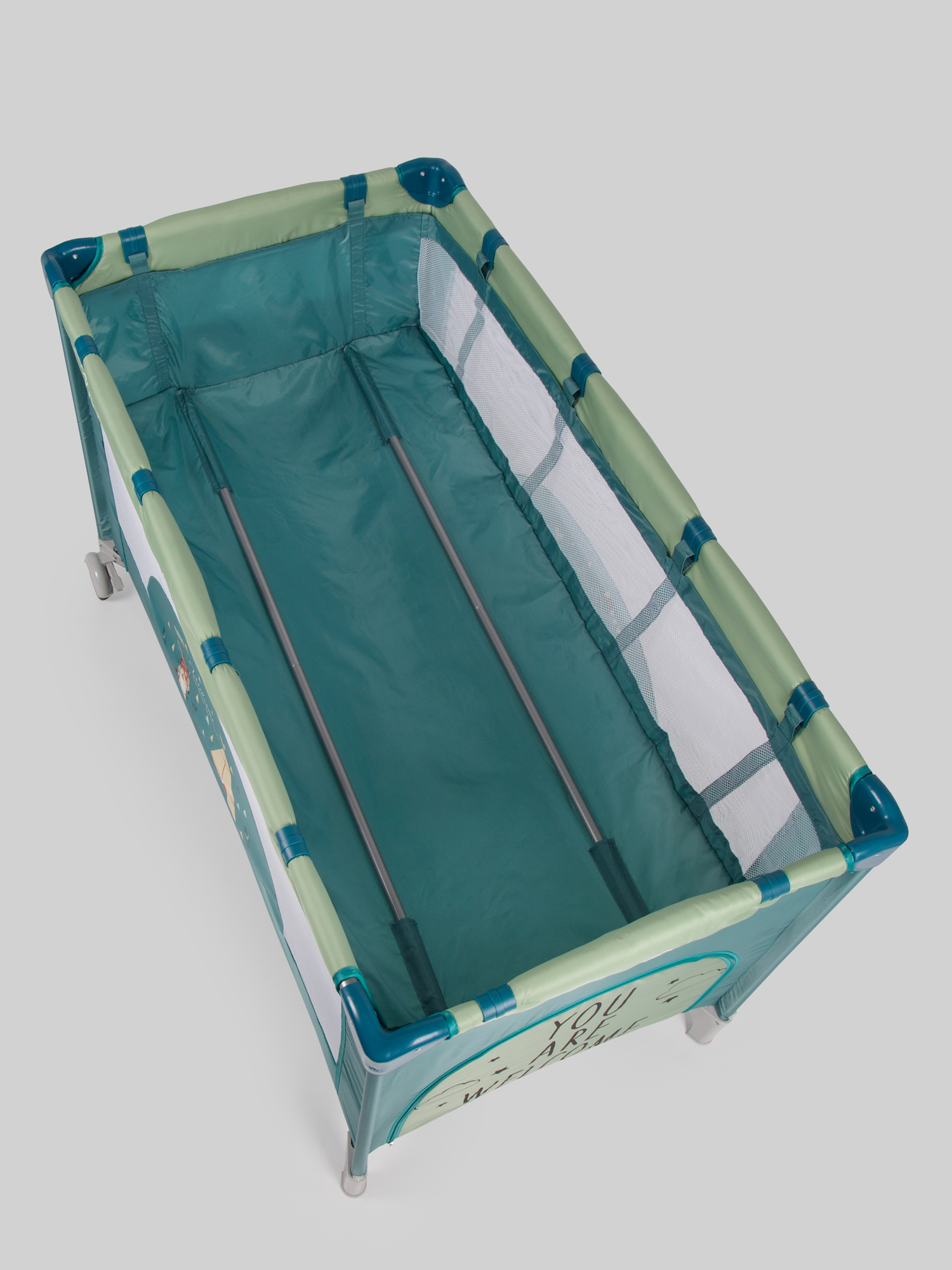 Манеж-кровать AmaroBaby Multiform Dream Fox прямоугольный оливковый AMARO-26MDF-Ol - фото 21