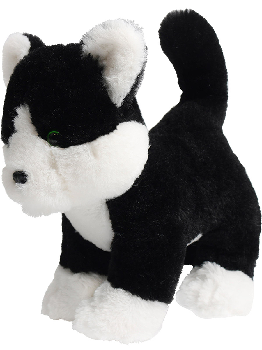 Изображение товара Мягкая игрушка All About Nature Чёрно-белый котёнок 27 см