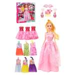 Кукла модельная Наша Игрушка Гардероб