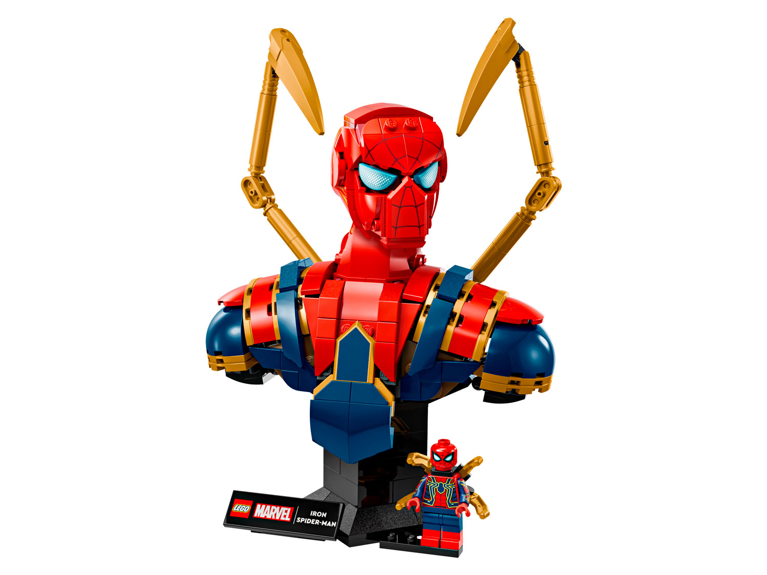 Конструктор LEGO Marvel Super Heroes Бюст Железного Человека 379 дет. - фото 2