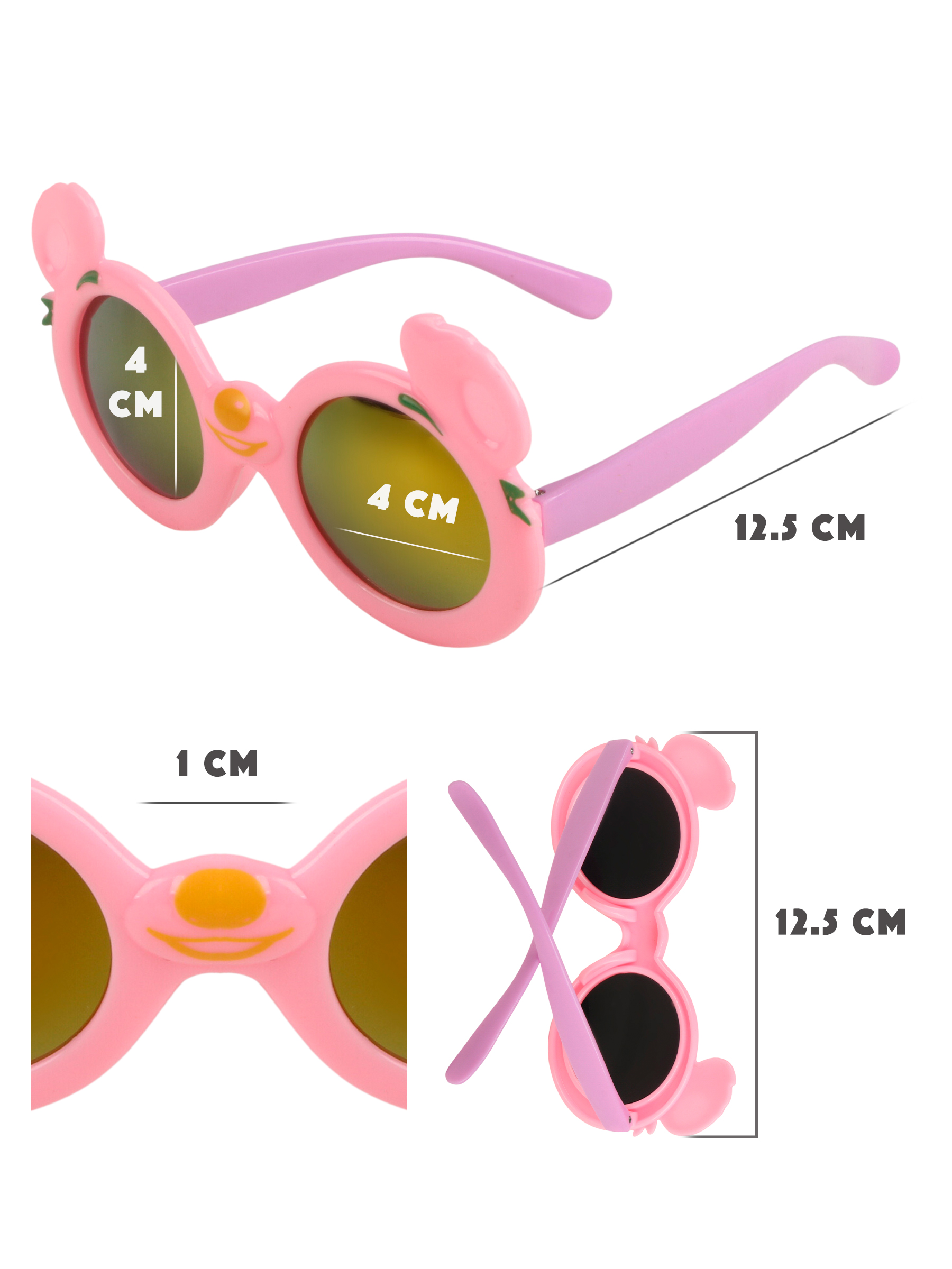 Очки солнцезащитные Little Mania RDT037-ROVIOYEZ - фото 3