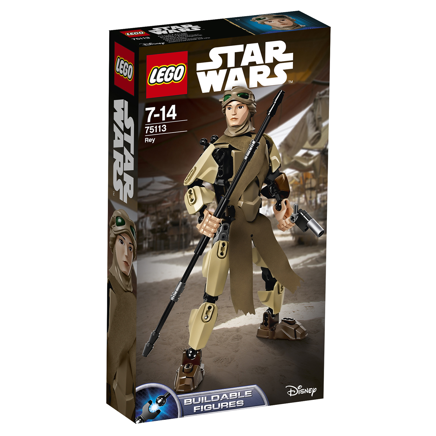 Конструктор LEGO Star Wars Рей блочный - фото 2