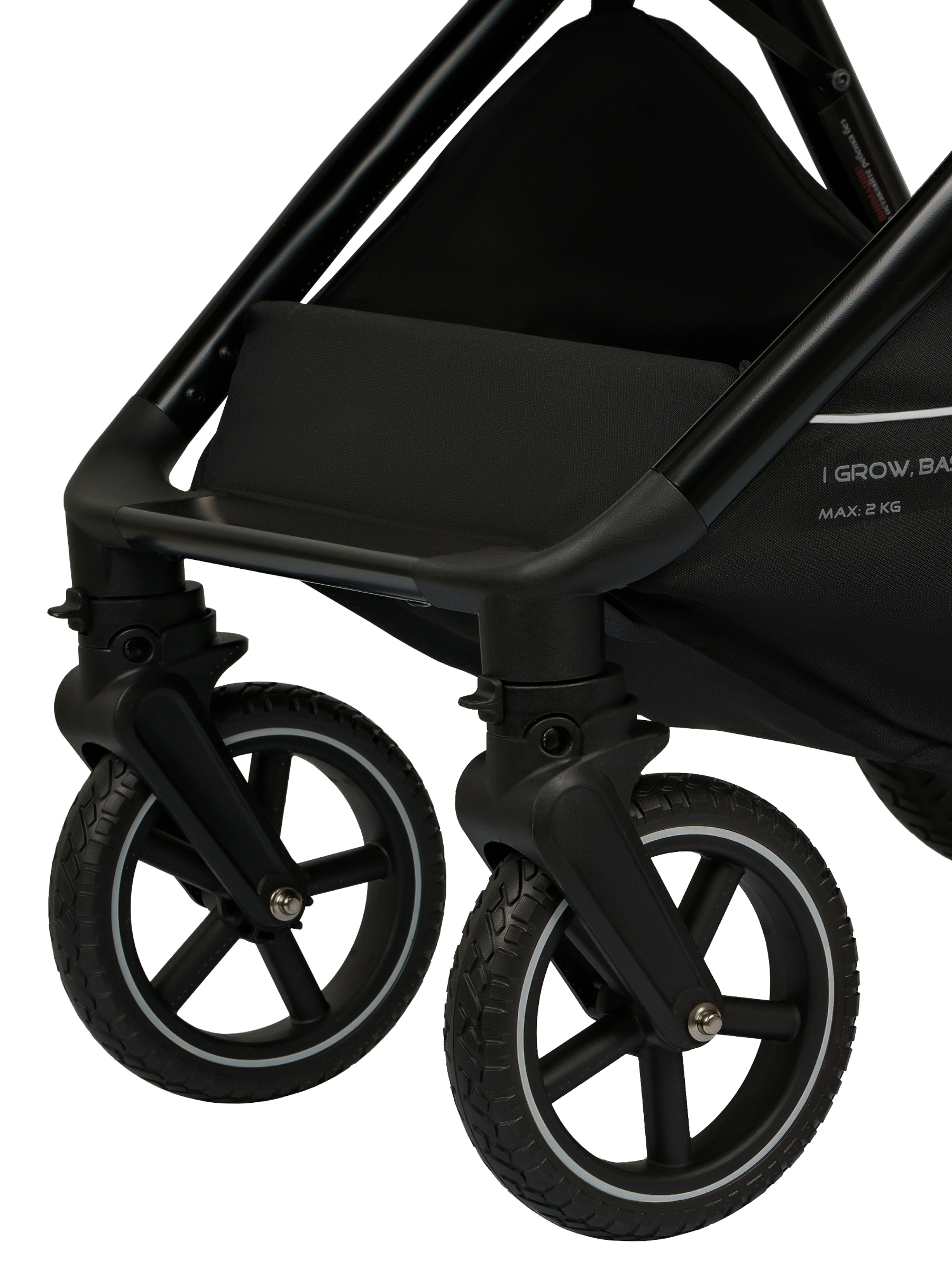 Коляска трансформер JOVOLA Folk+ 3в1 черный - фото 30