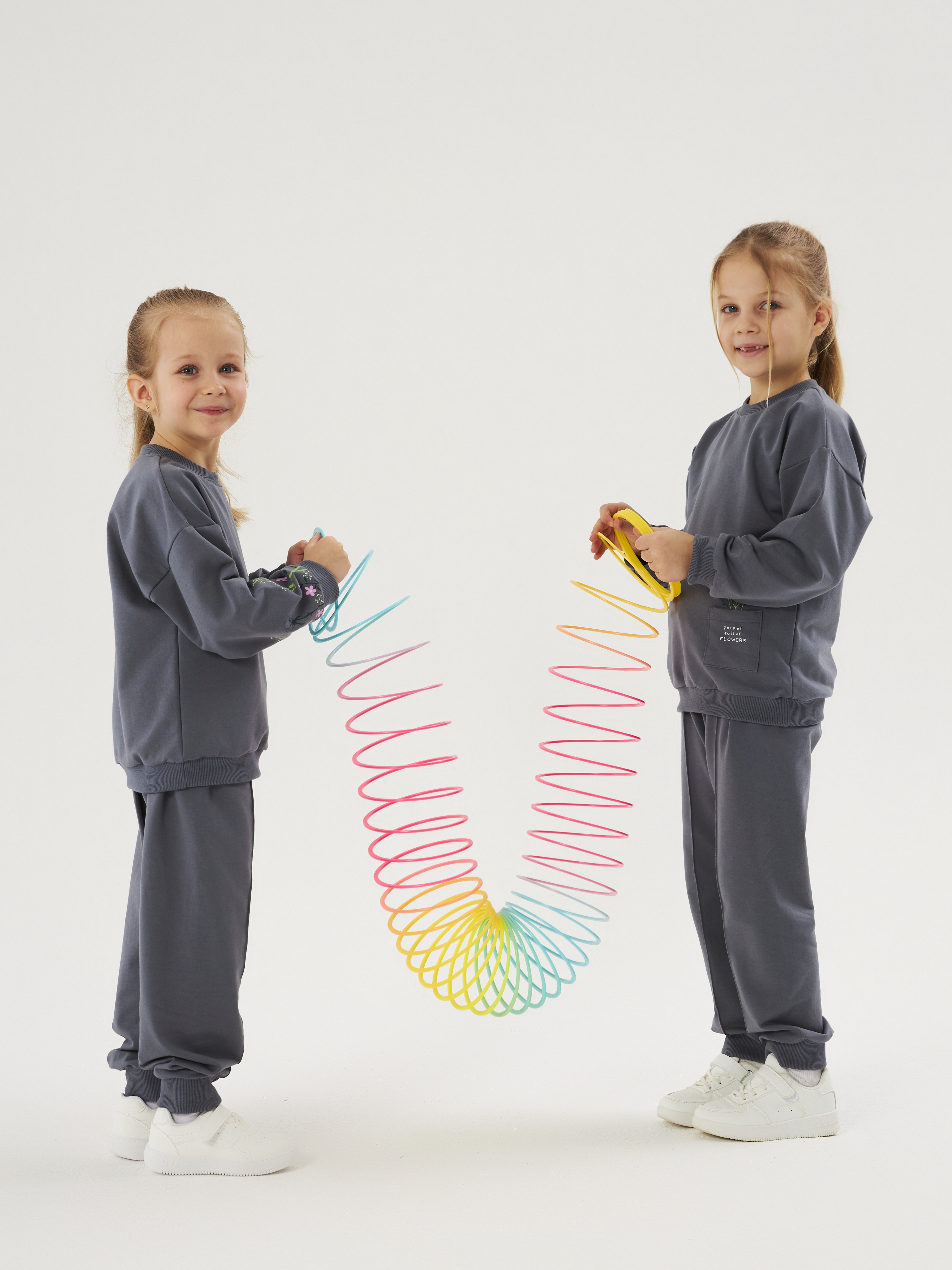 Костюм Осьминожка 418-428п/серый - фото 8