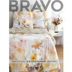 Комплект постельного белья BRAVO Флоревия двуспальный 4 предм.