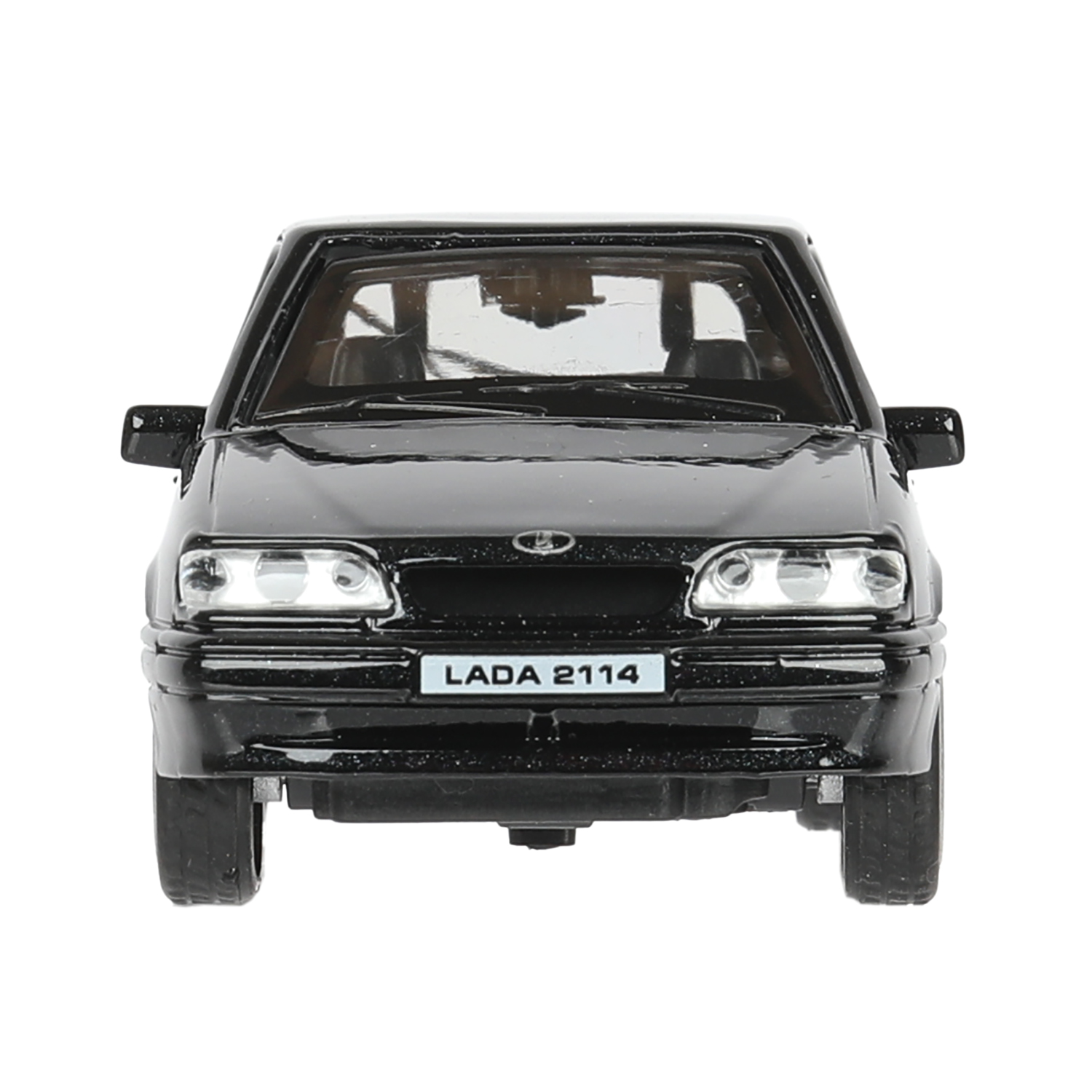 Автомобиль Технопарк LADA 2114 черный 392016 - фото 10