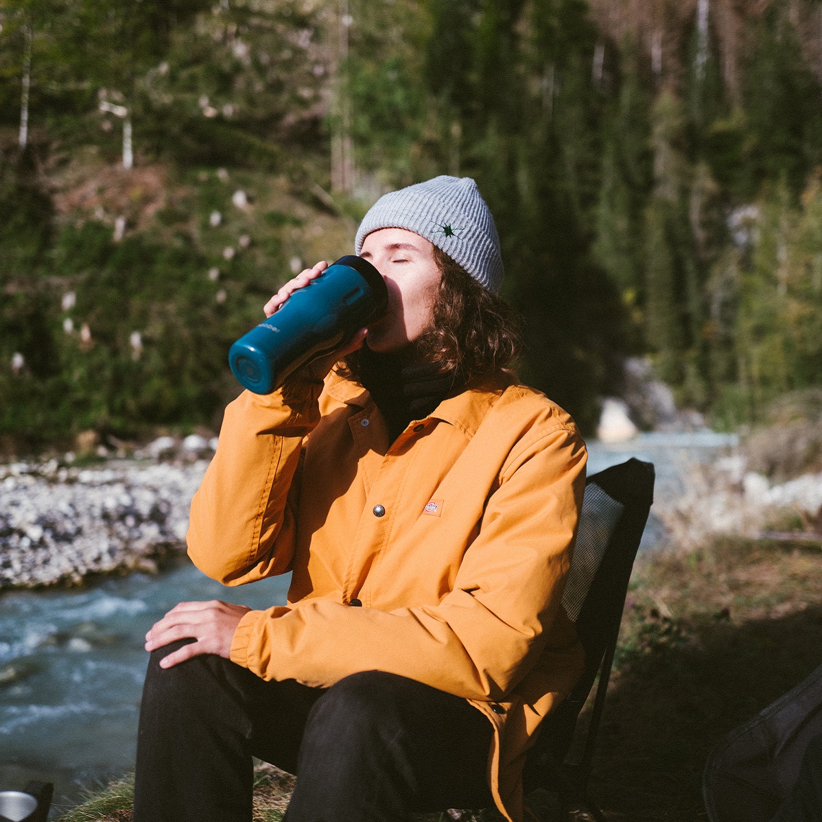 Термокружка 500 мл для напитков Bobber Tumbler 500 темно-бирюзовый - фото 7