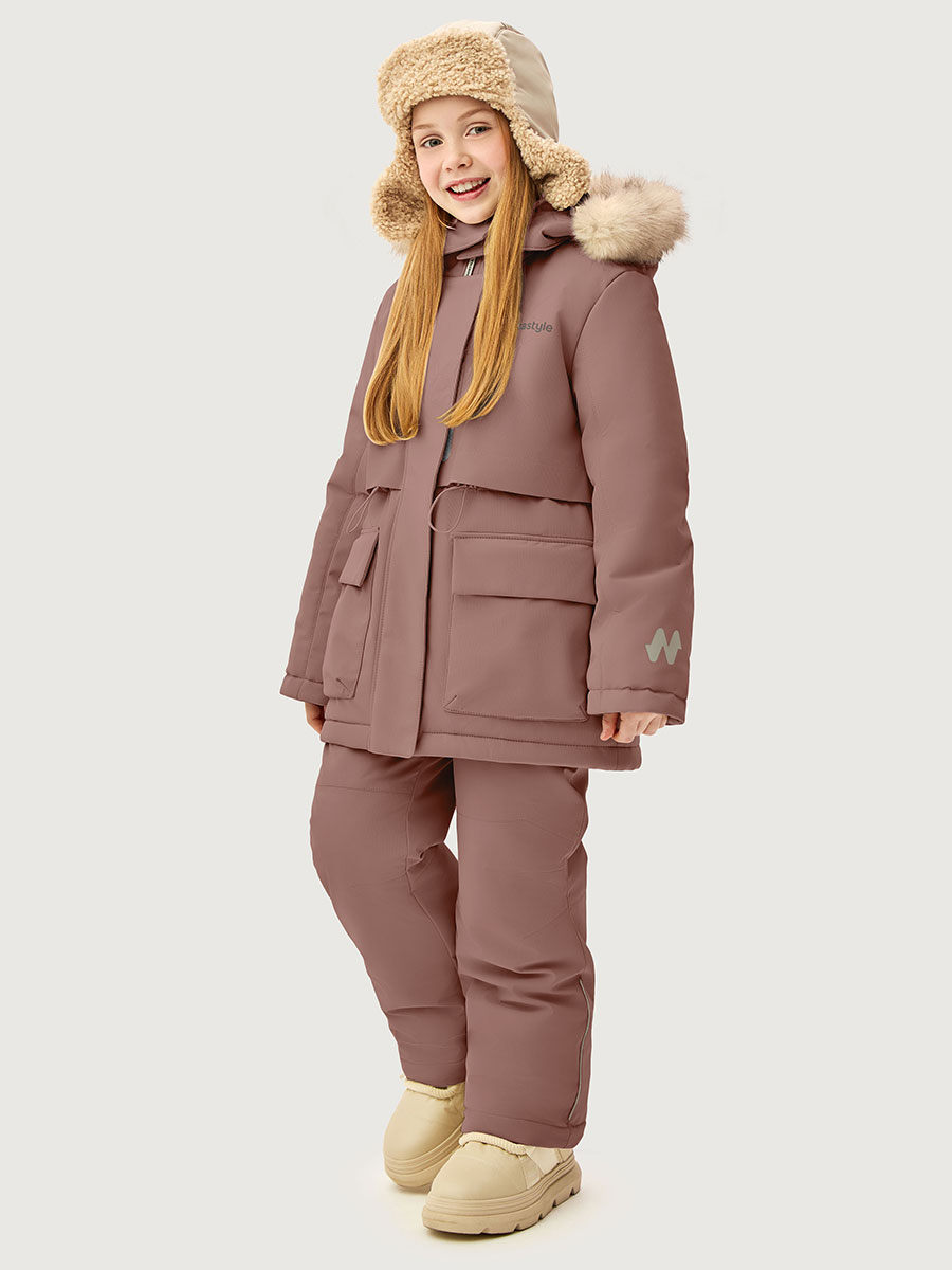 Костюм NIKASTYLE 7з3426 сухая роза - фото 1