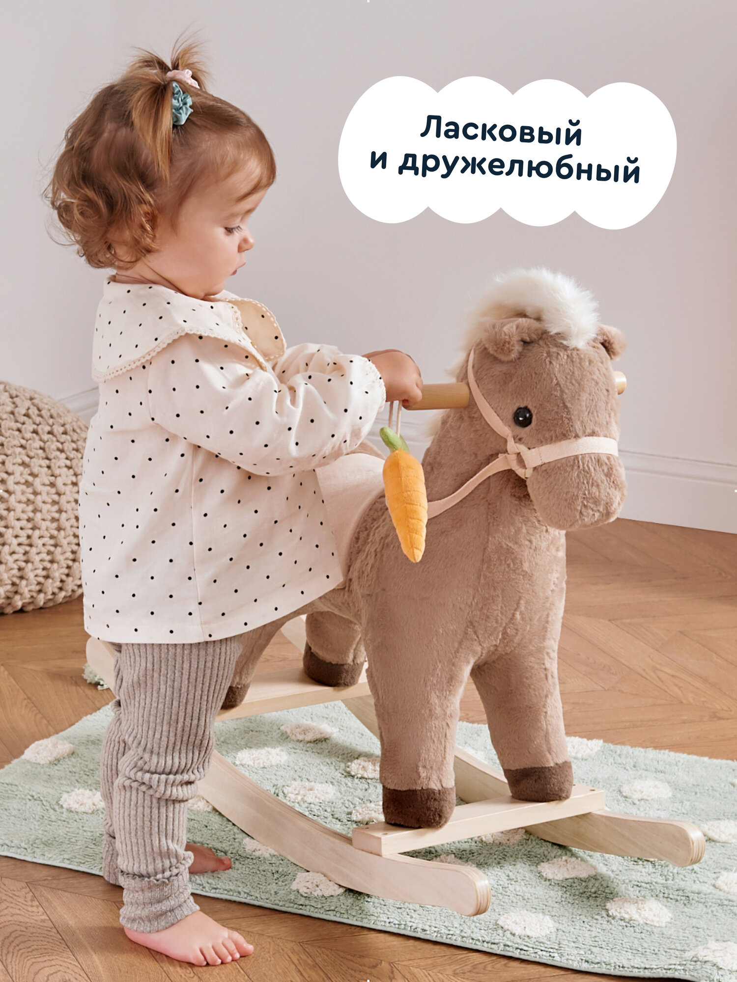 Каталка Junion Тукки-Тук коричневый - фото 8