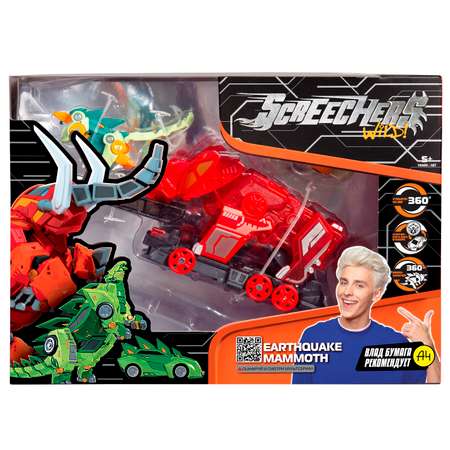 Игровой набор Screechers Wild Ерсквейк Мамонт