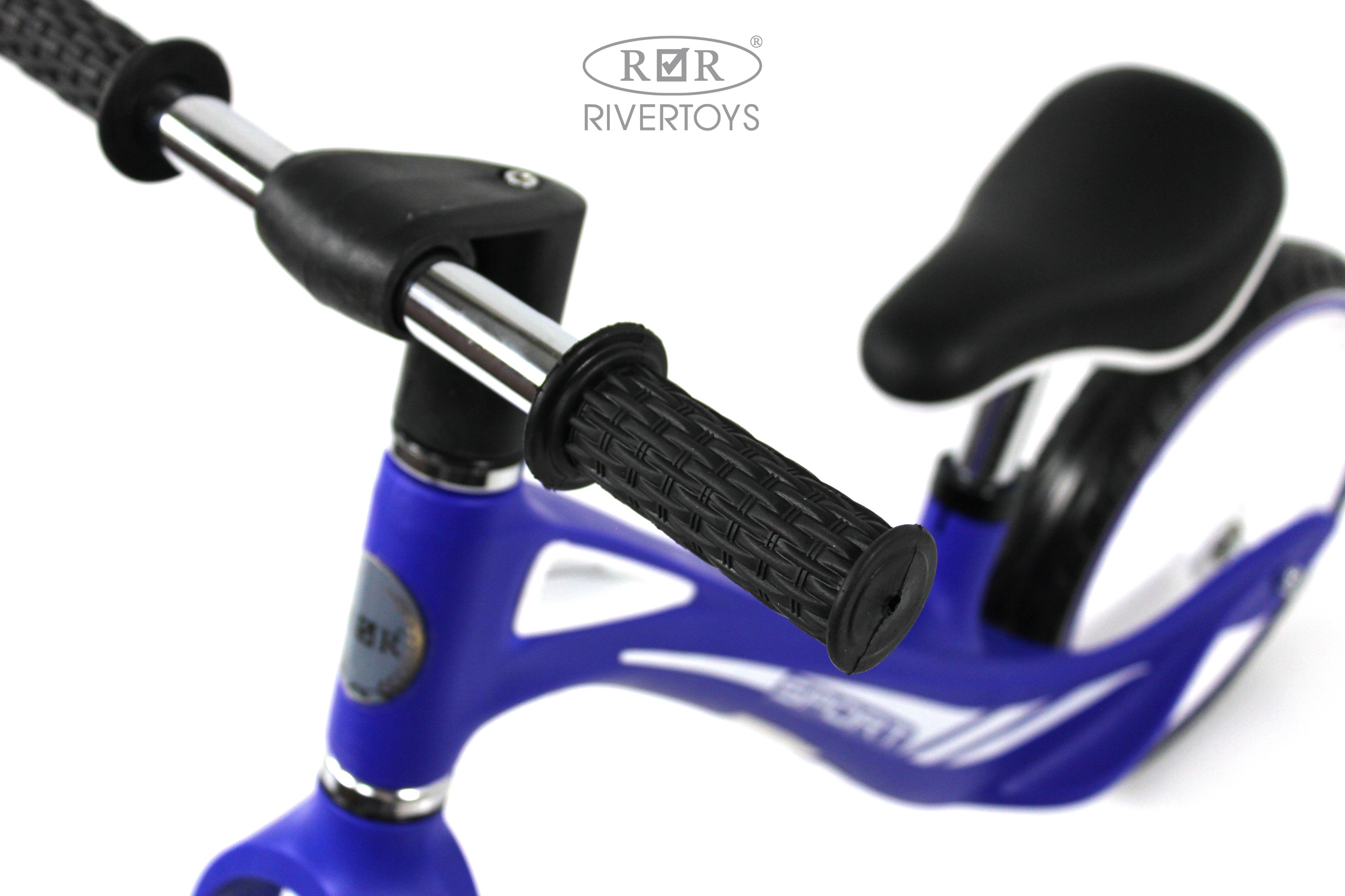 Двухколесный беговел RIVERTOYS 12 дюймов - фото 10