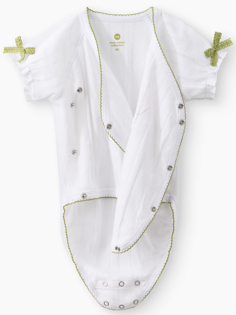 Боди 2 шт Happy Baby 90154-0_white-pink - фото 8