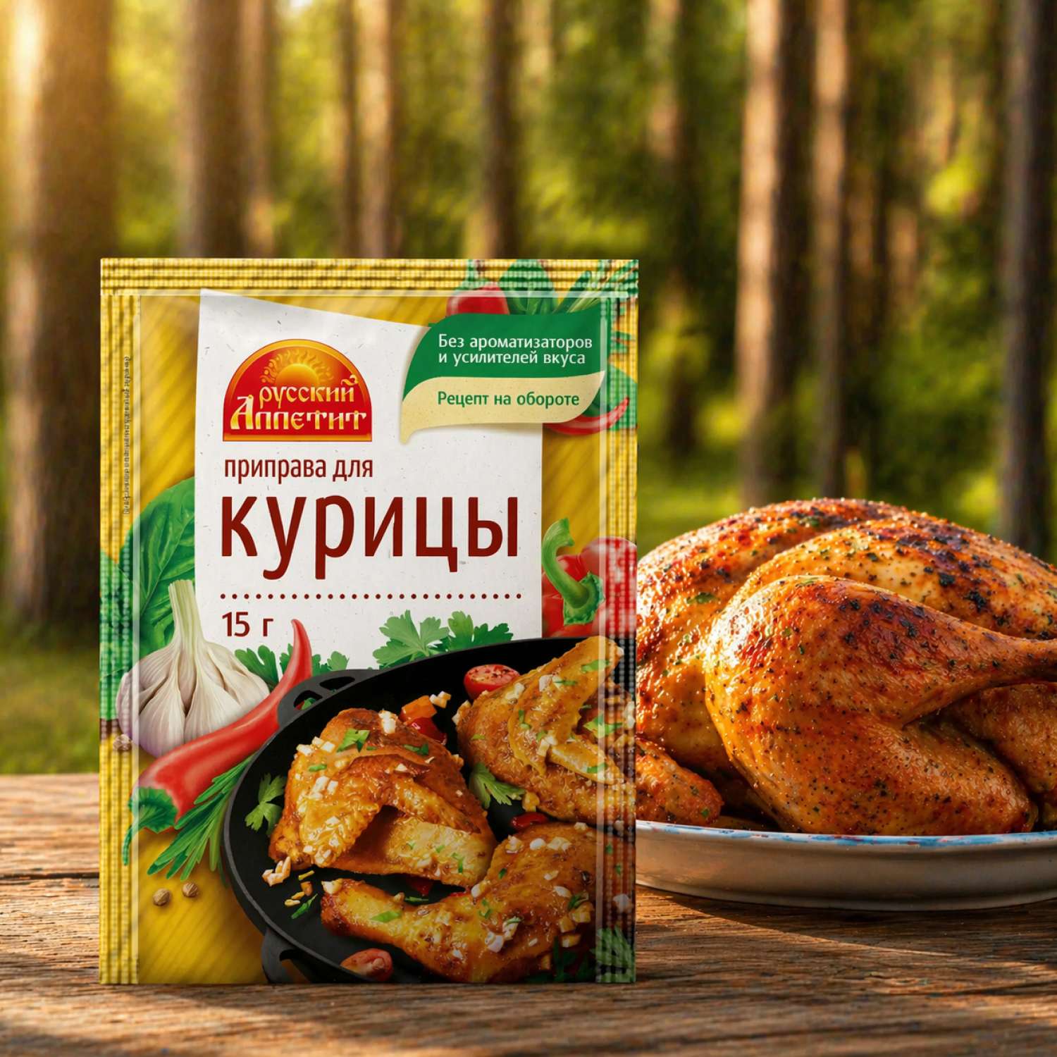 Приправа Русский Аппетит Для курицы 15г - фото 1