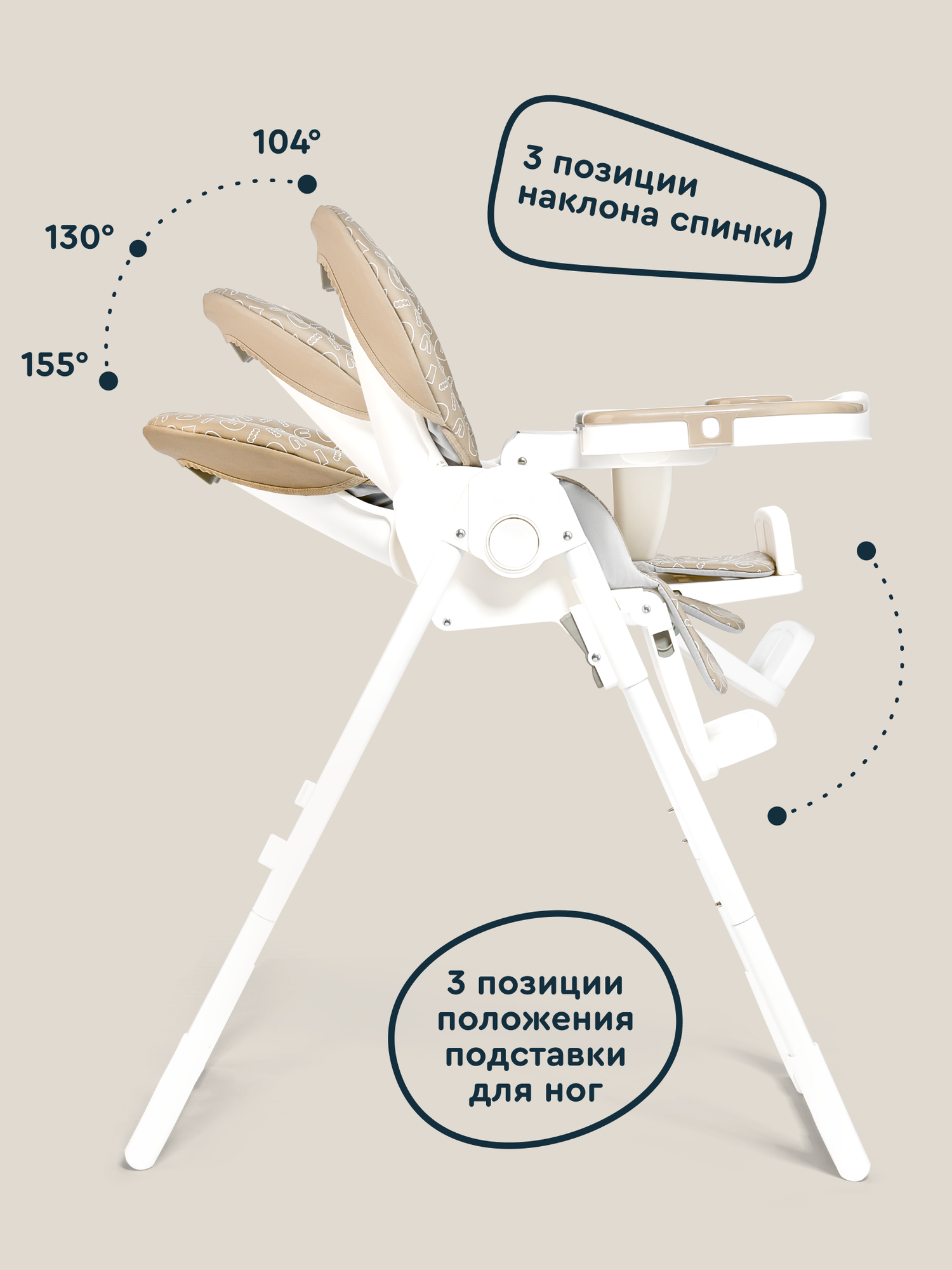 Стульчик для кормления Junion Pump классический - фото 5