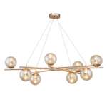 Подвесной светильник ESCADA Escada 1119/8S E14*40W Gold