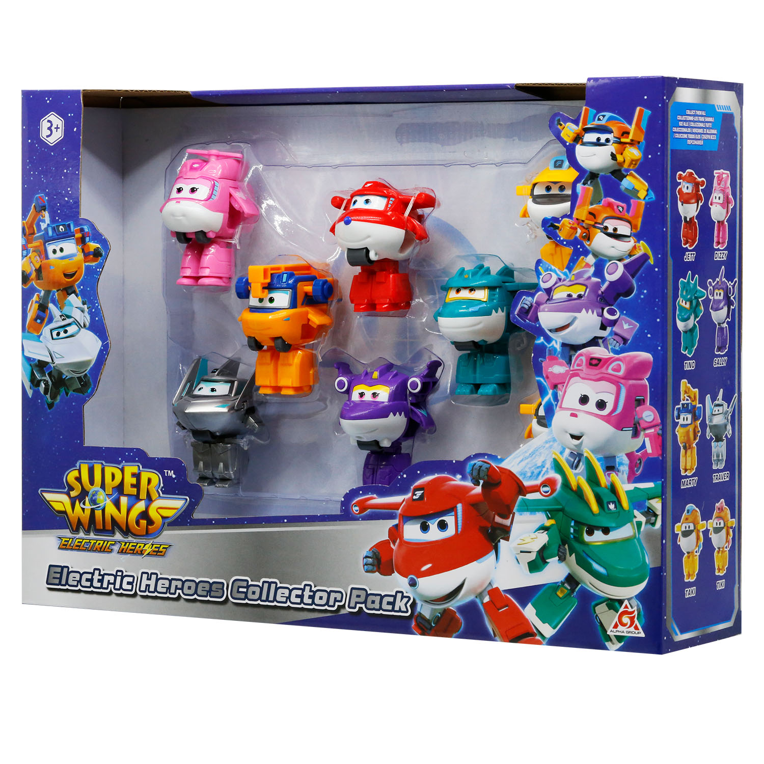 Игровой набор Super Wings 8 мини-трансформеров - фото 12