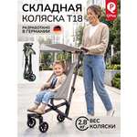 Коляска прогулочная QPLAY Т18 серый