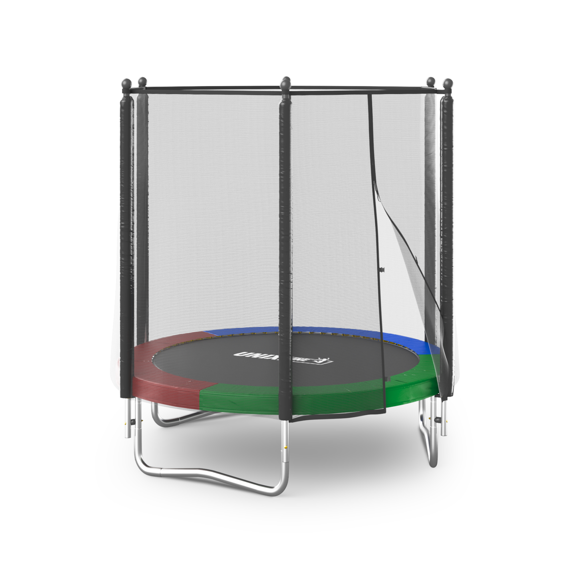 Батут каркасный Simple 6ft UNIX line с внешней защитной сеткой общий диаметр 183 см до 100 кг - фото 16