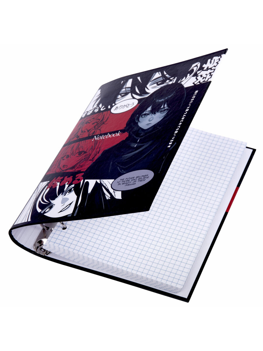 Тетрадь со сменным блоком Brauberg клетка 120 лист. - фото 6