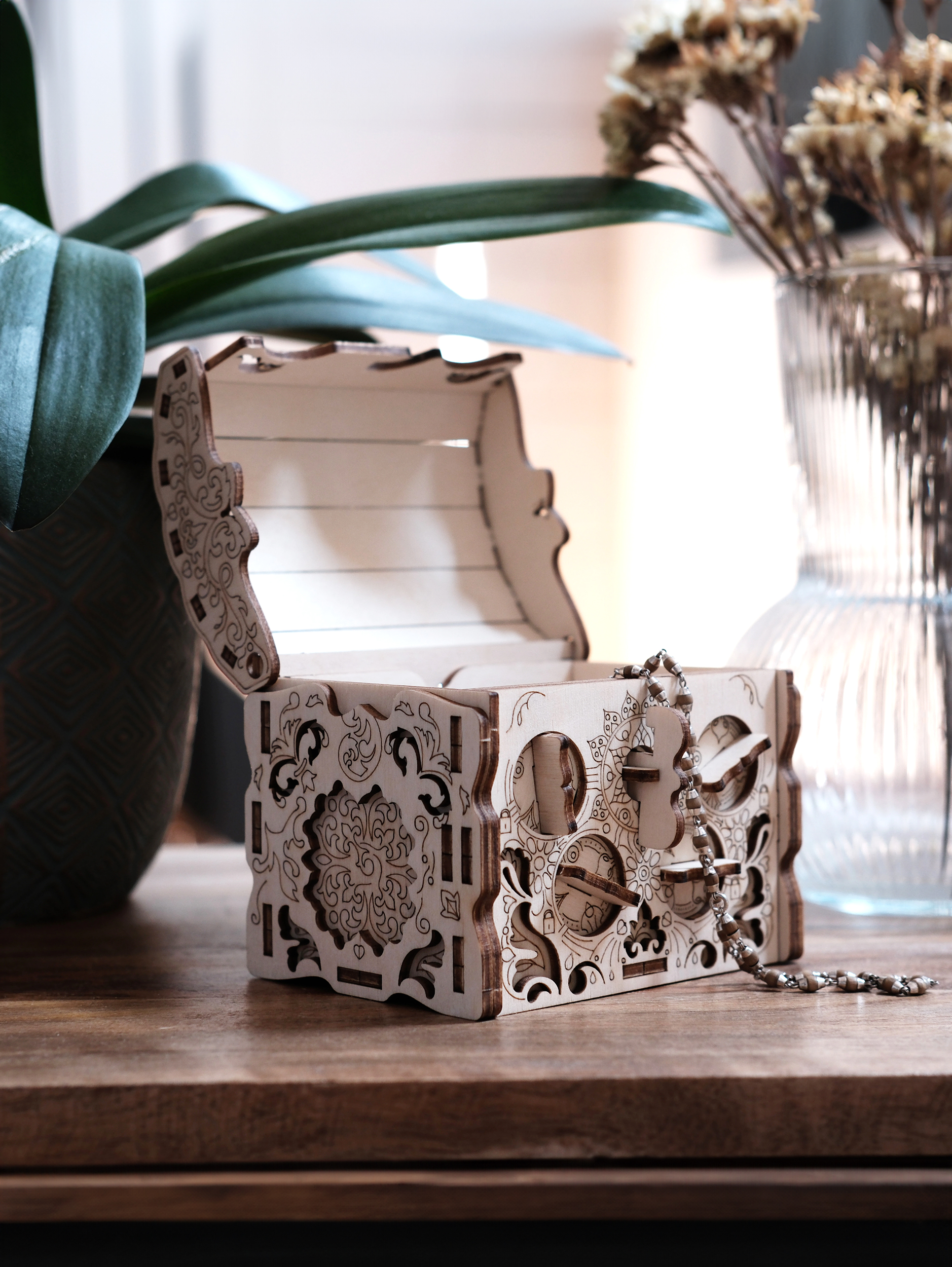 Настольная игра EscapeWelt Secret Treasure Box DIY - фото 9